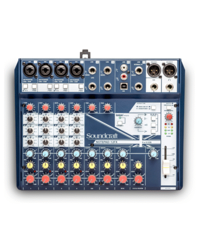 Soundcraft Notepad-12FX Mixer with Effects and USB