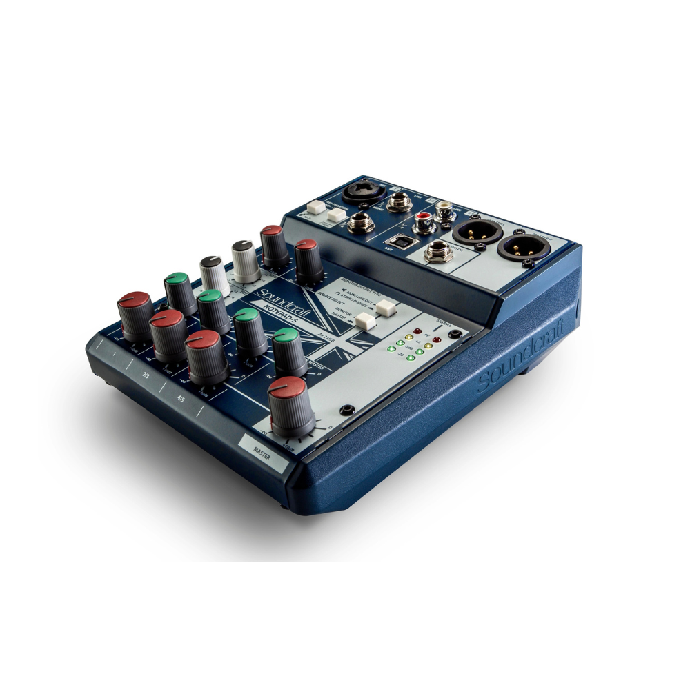 Soundcraft Notepad-5 Small Format Analog Mixer - Image 3