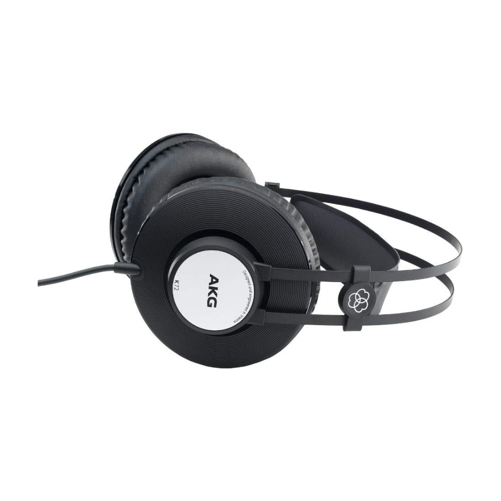 AKG K72 studio headphones flat angle view