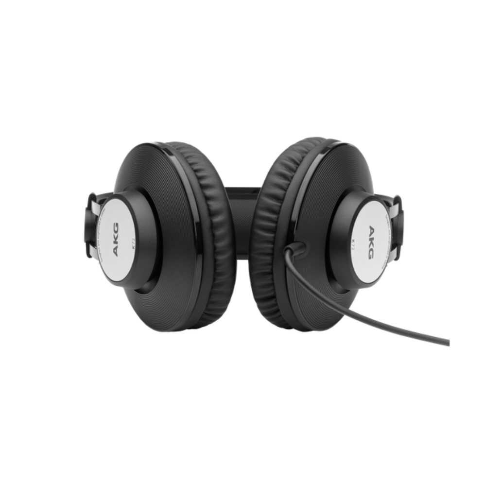 AKG K72 ear cushion and earcup detail
