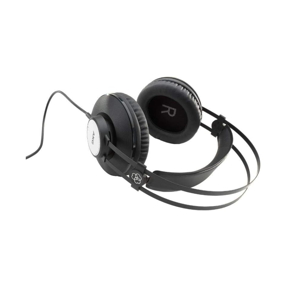AKG K72 professional studio headphones angled view